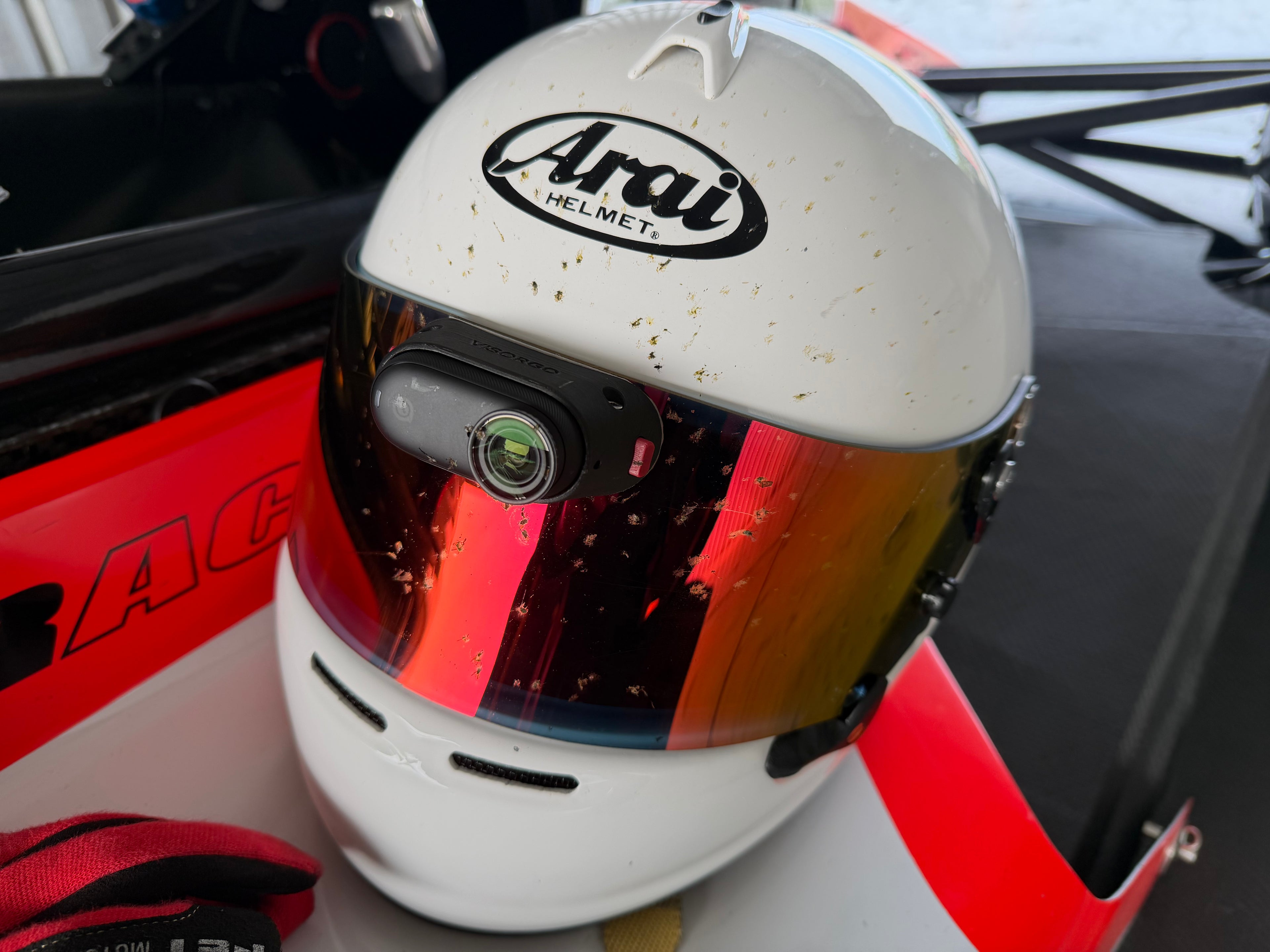 VisorGO - Helmet mount for Insta360 GO 3 & 3S action cameras